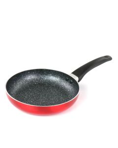 Oster 8 Inch Red Aluminum Non Stick Frying Pan with Bakelite Handle