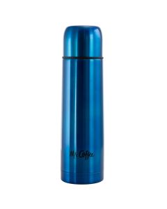Mr. Coffee Javelin 15.5 Ounce Stainless Steel Double Wall Thermal Travel Bottle in Blue
